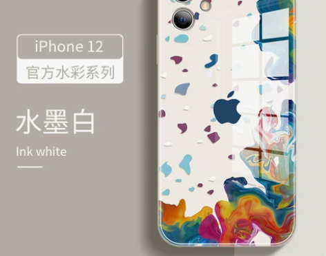 苹果12手机壳全包摄像头iphone12女...
