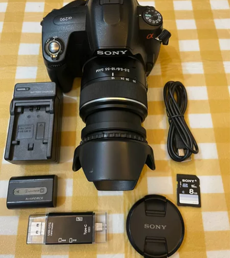 索尼a290单反9成新 索尼a290...