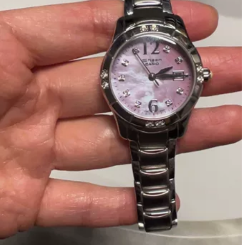 卡西欧 sheen 女士手表 前男友送的 ...