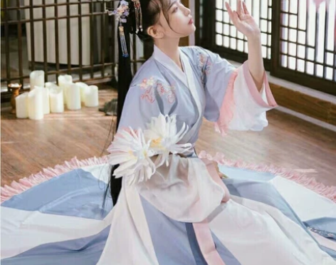 【素倾华】梨花渡原创汉服女 晋制交领齐腰襦...