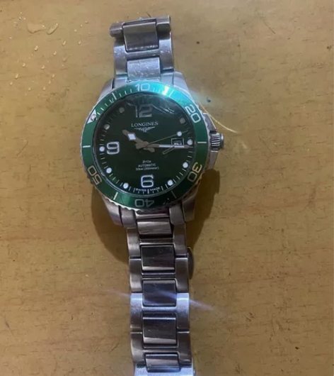 浪琴男士手表腕表，因为没钱了所以卖了，专柜...