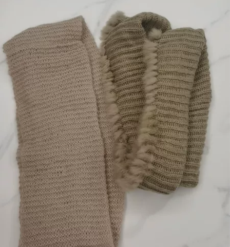 围脖 暖和 都是好的用料 质量可以放心 两...