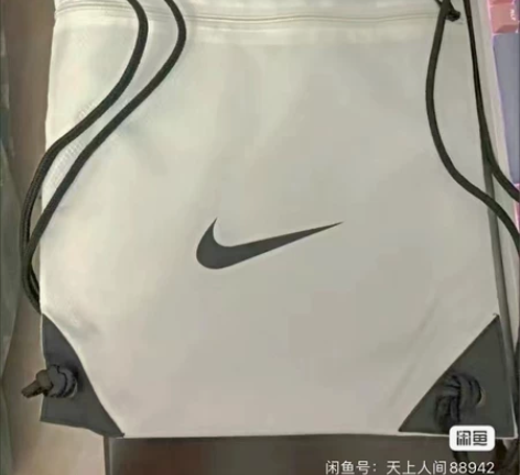 耐克篮球袋男孩抽绳双肩包男女轻便大容量背包...