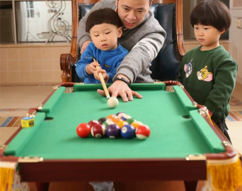 【德阳九成新台球桌同城自提】台球桌儿童家用...