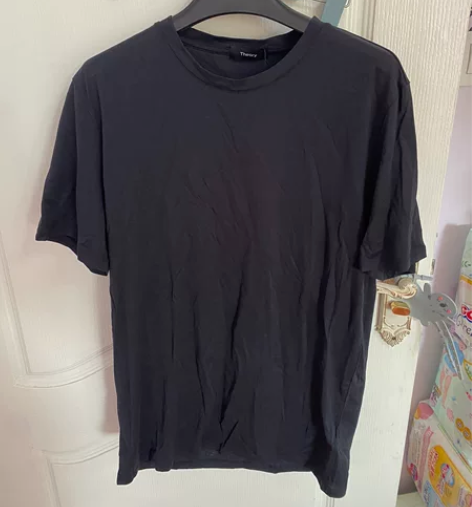 Theory        男桑蚕丝混纺短...