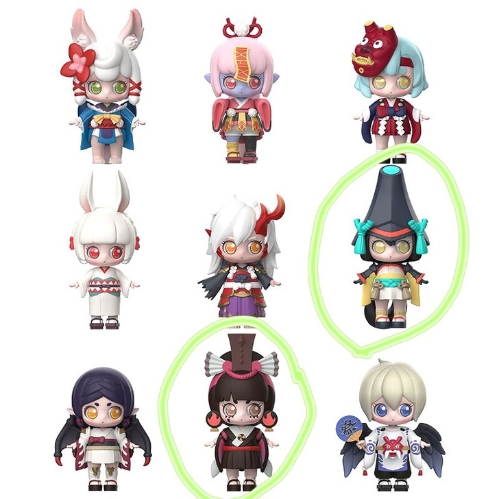 IATOYS阴阳师x琪拉宝宝联名盲盒周边手办