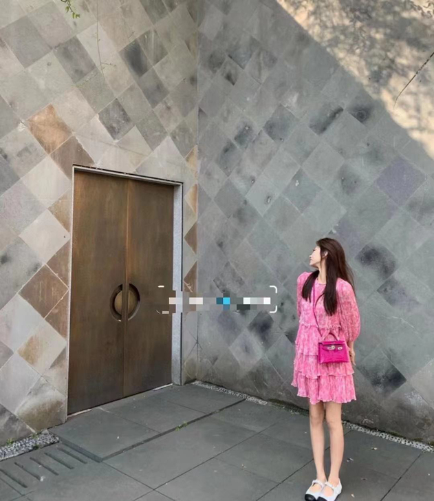 Ganni小众高定樱花蛋糕裙 尺码:S