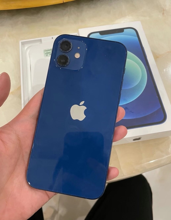 苹果 12  128G 国行蓝色. 双卡双待