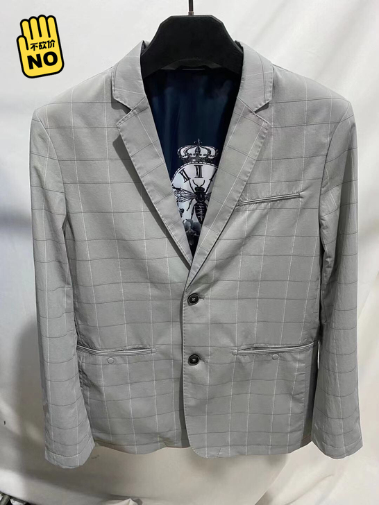 正品红豆男装西服春秋装款休闲西装男士单西修...