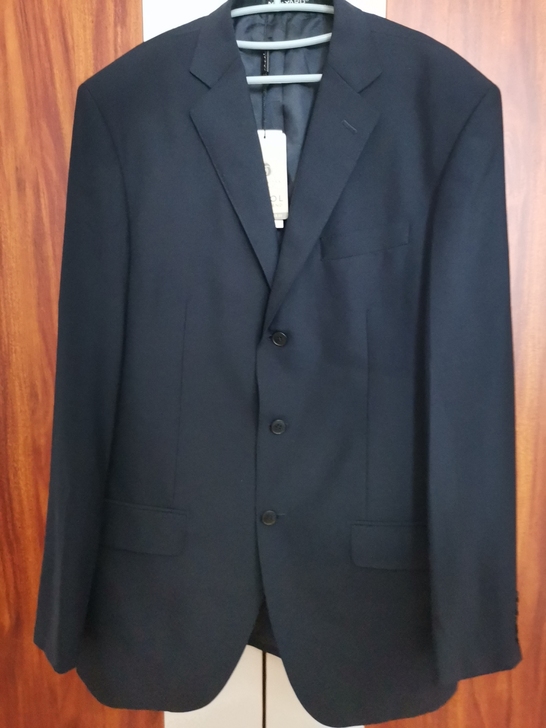 美尔雅全新正品羊毛西服，185/102B，...