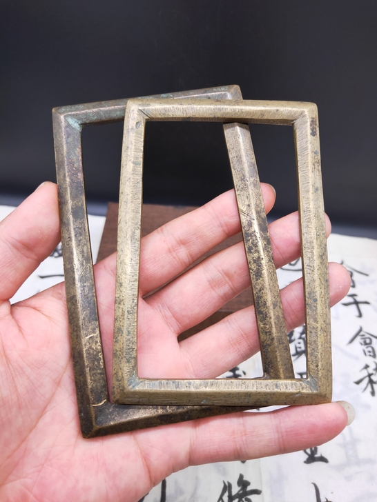 清代  铜镇子 品相一流   字规 长13...