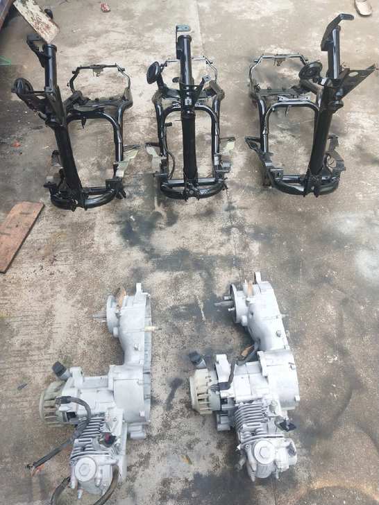 林海雅马哈福喜株洲巧格100欧一国二摩托车...