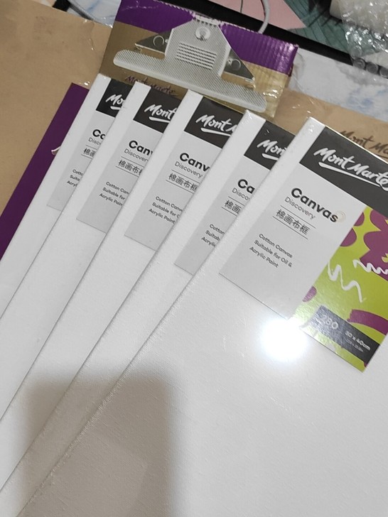 蒙玛特30*40油画框油画布大尺寸成品丙烯...