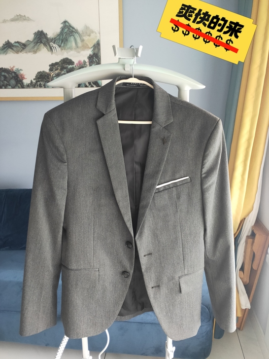男士西装120斤左右入