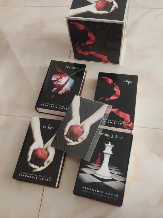 暮光之城英文原版小说四册全集 The Tw...