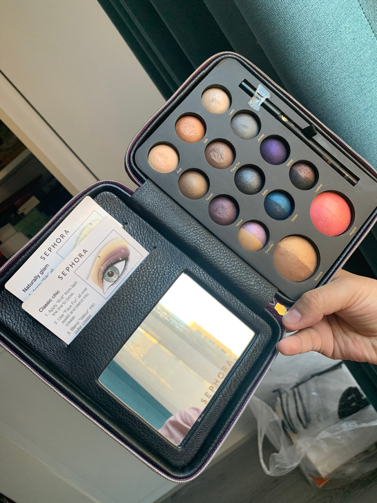 丝芙兰眼影，腮红，眼线笔礼盒原价399