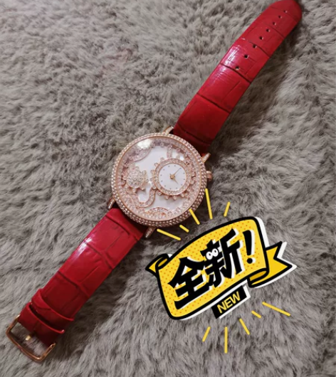 Davena轻奢小众奢华镶钻女士手表 购入...