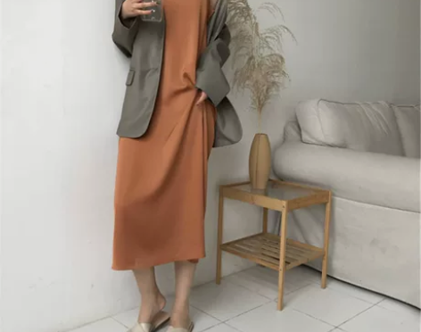 韩范chic极简冷淡风百搭显瘦V领吊带打底...