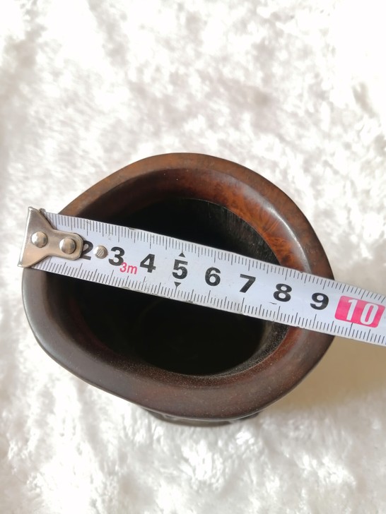 紫檀木小笔筒，360