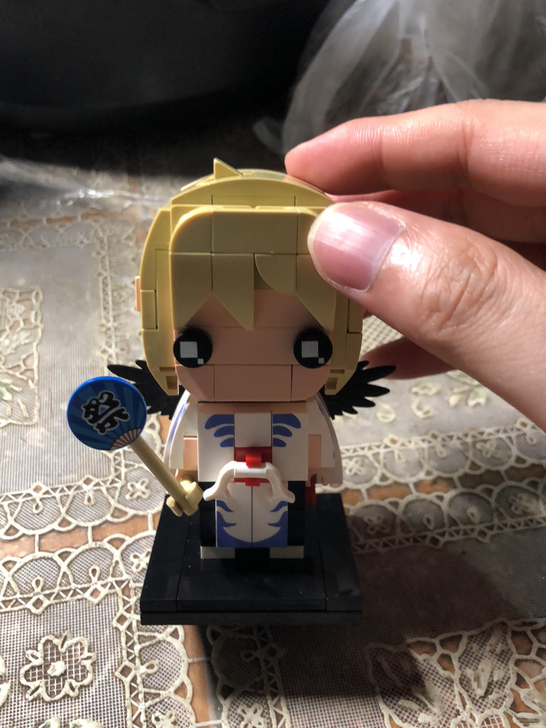 阴阳师大天狗拼图手办，是拼完的，非诚勿扰