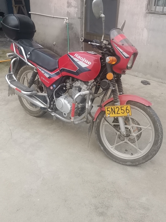 豪爵摩托，一键电动起火，发动机没动过，动力...