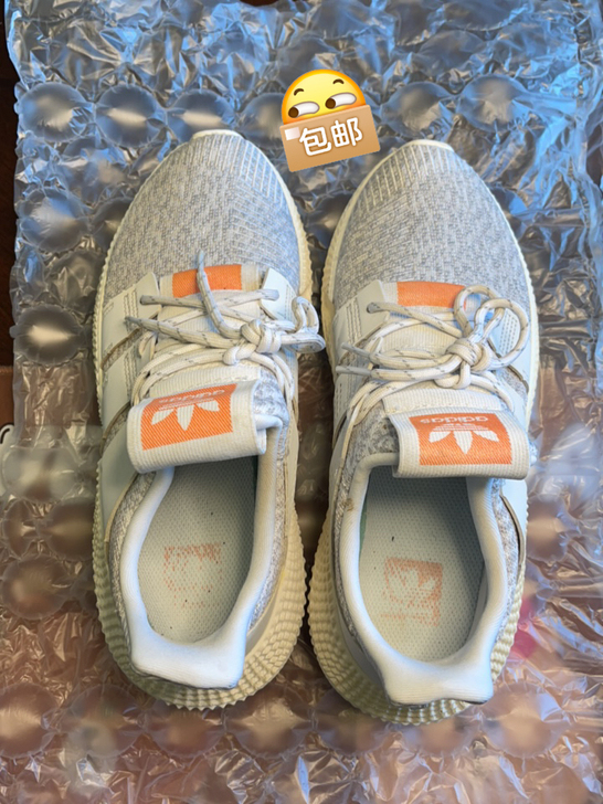 Adidas 刺猬休闲鞋，43码 穿过一周...