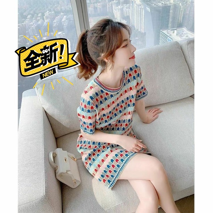 法式碎花连衣裙女夏季2021新款小个子显瘦...