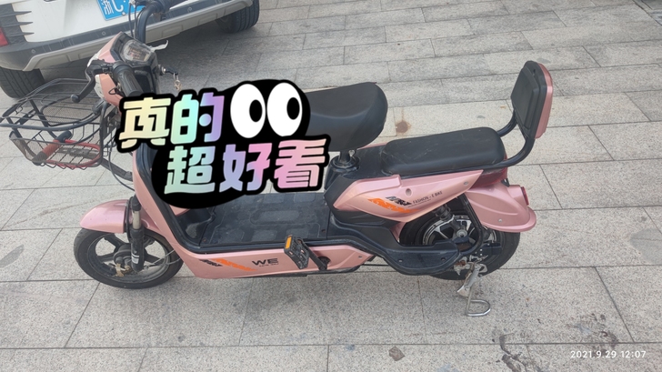 去年买的的，一直没用，然后电瓶坏了，换了一...