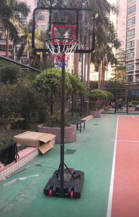 全新成人标准高度青少年球架可升降篮球架