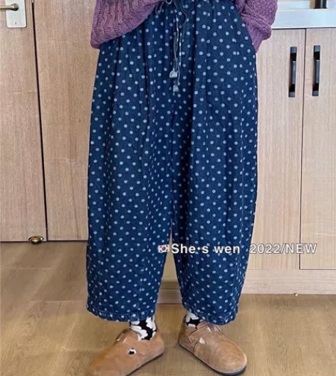 秋装新款韩系慵懒风时尚洋气高腰松紧抽绳系带...