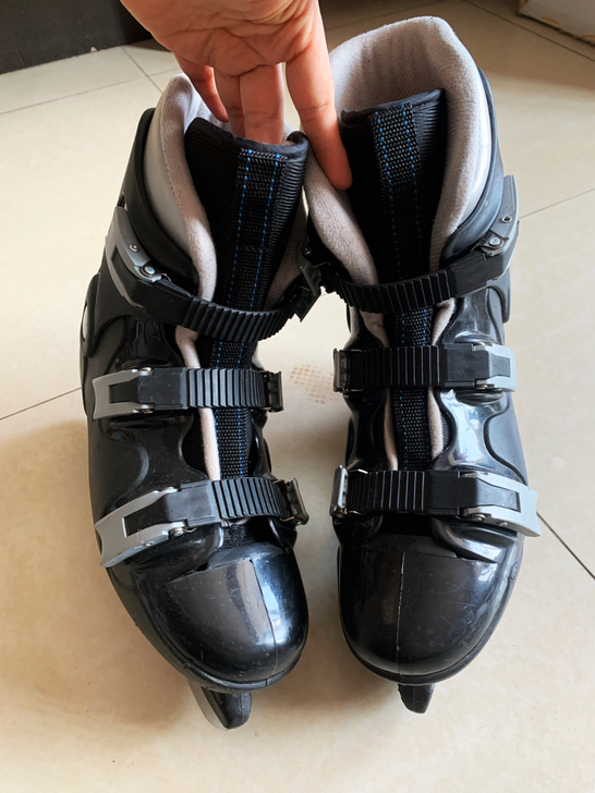 男士冰刀冰鞋,爸爸陪闺女滑冰时候买的,42...