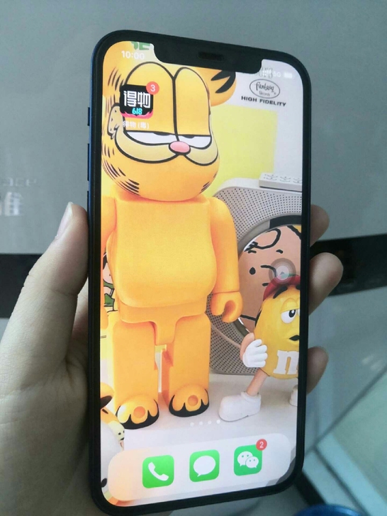 自用一手苹果12蓝色，国行5G，双卡双待，...