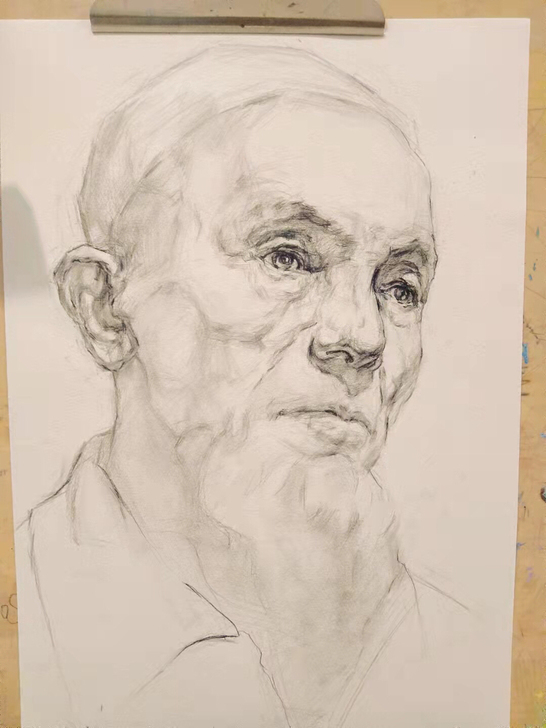 8K临摹素描作品，我挺好说话的，有什么问题...