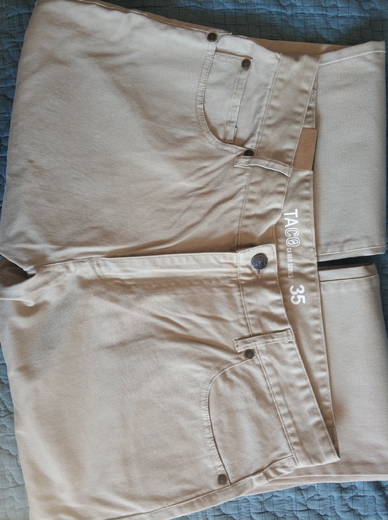 个人闲置，全新纯棉休闲裤。颜色具体见详图。...