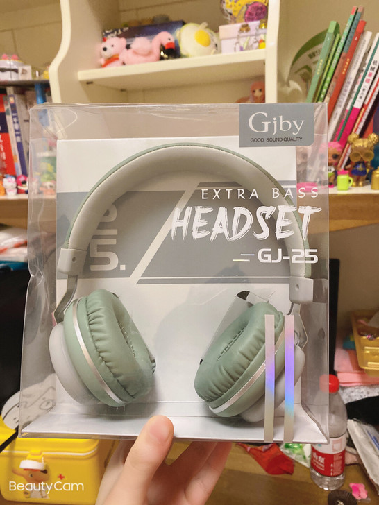 香港冠佳国际头戴式立体声耳机