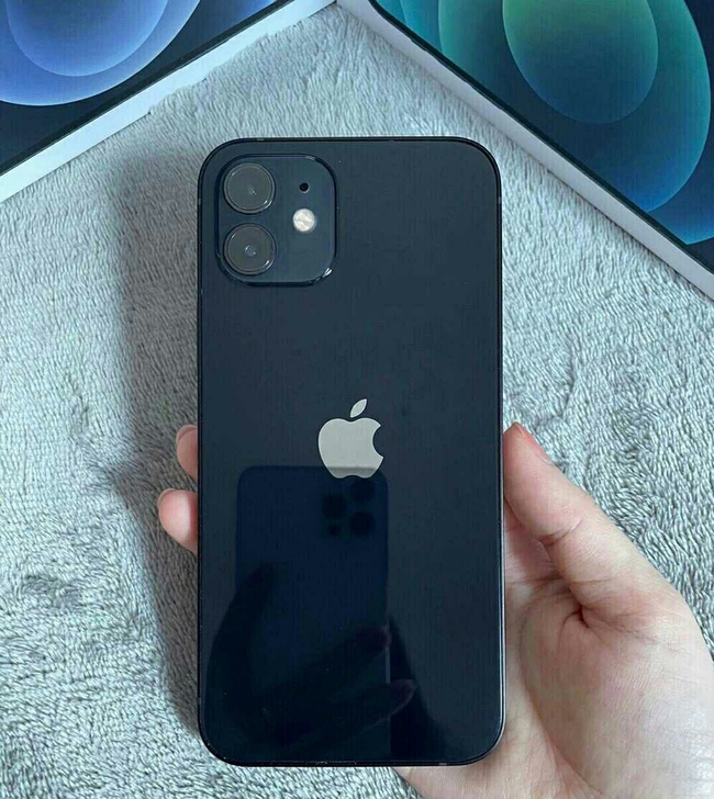 苹果手机 自用iphone 12  黑色 ...
