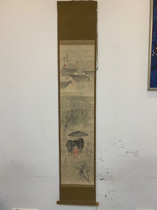 0120 日本回流 名家 山水 人物作品 ...