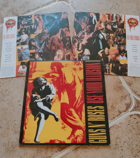 黑胶唱片 枪花乐队 2碟 感兴趣的话点“我...