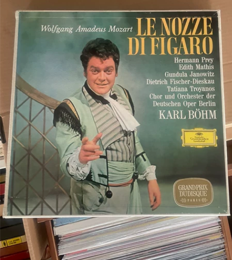 黑胶唱片LP 费加罗婚礼歌剧DG西德版  ...