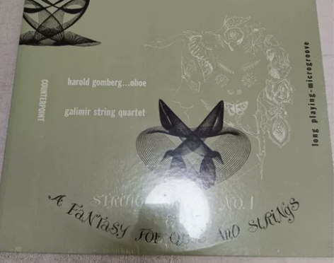 古典音乐黑胶唱片 本杰明布里顿，第1号弦乐...