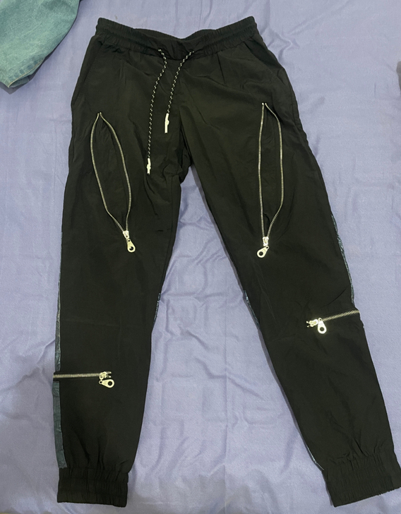 中低腰工装运动休闲裤女