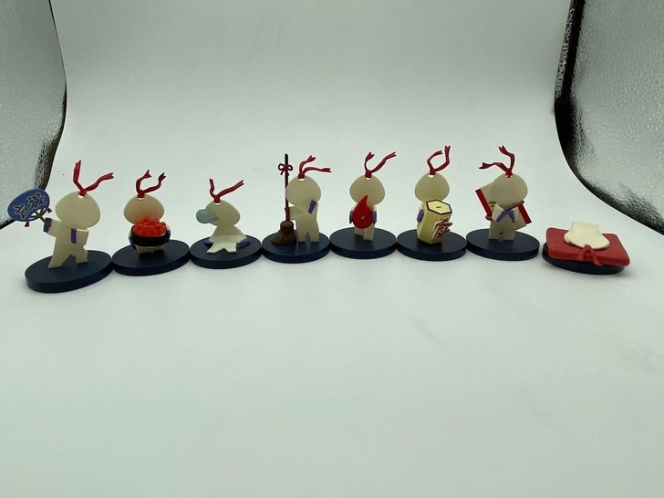 散货 阴阳师小纸人盒蛋秘宝小纸人周边手办可...