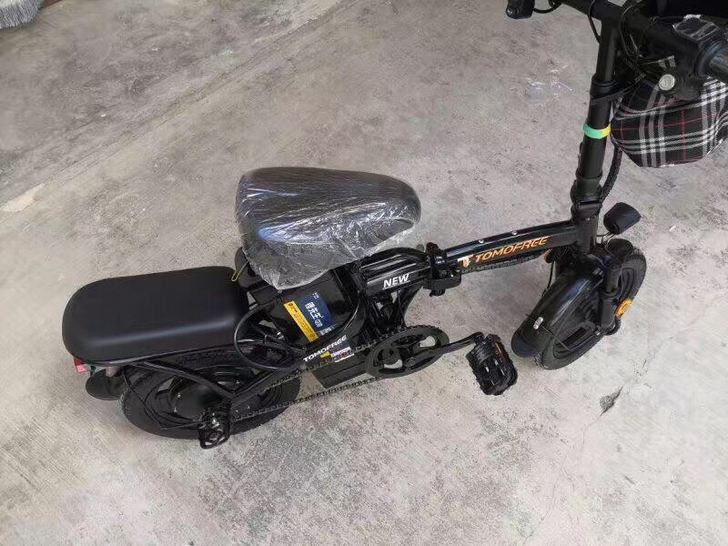 出售德国tomoFree折叠电动车，纯电续...