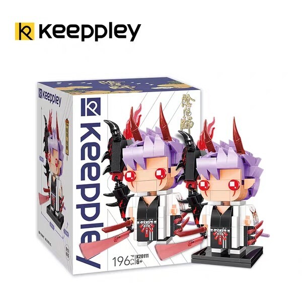 出阴阳师鬼切妖刀姬童子天狗积木手办