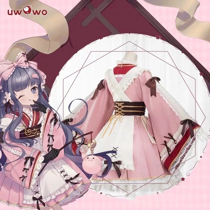 Uwowo悠窝窝 魔卡樱知世同人猪年洋装L...