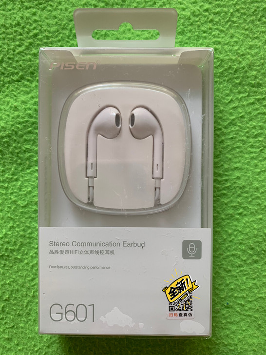 品胜G601耳机，全新未开封，线控有线耳机...