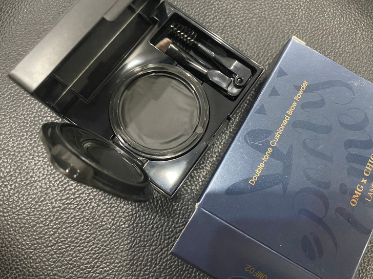 蓝秀气垫眉粉，全新02号色，日期20231...