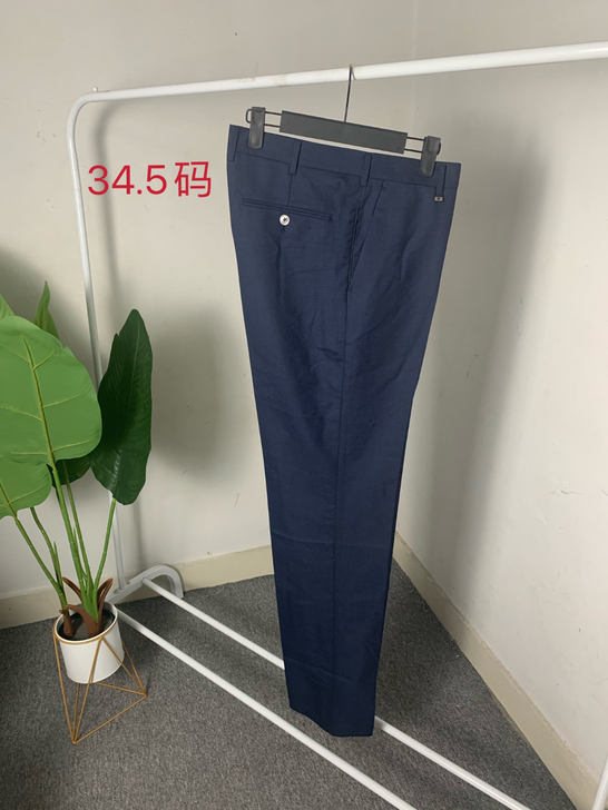 全新正品九牧王商务正装休闲羊毛西裤