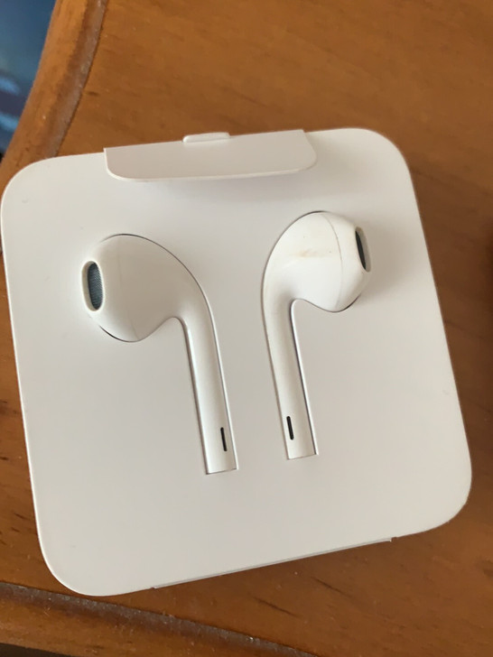 两条Iphone6p原装国行正品耳塞耳机，...