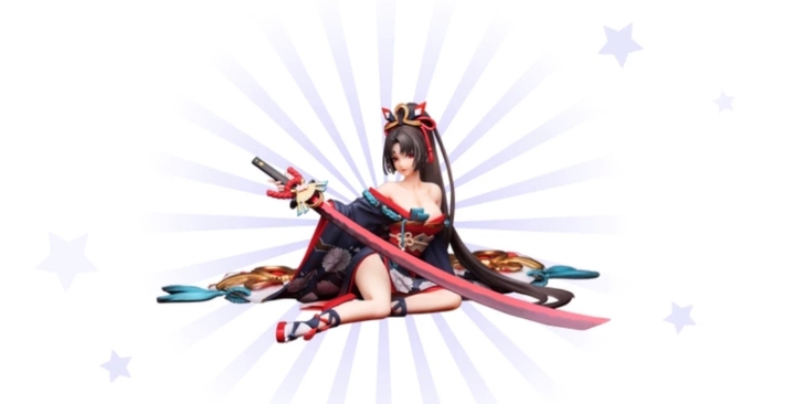 镜叔妖刀姬手办 阴阳师手办 全新未拆封b站...